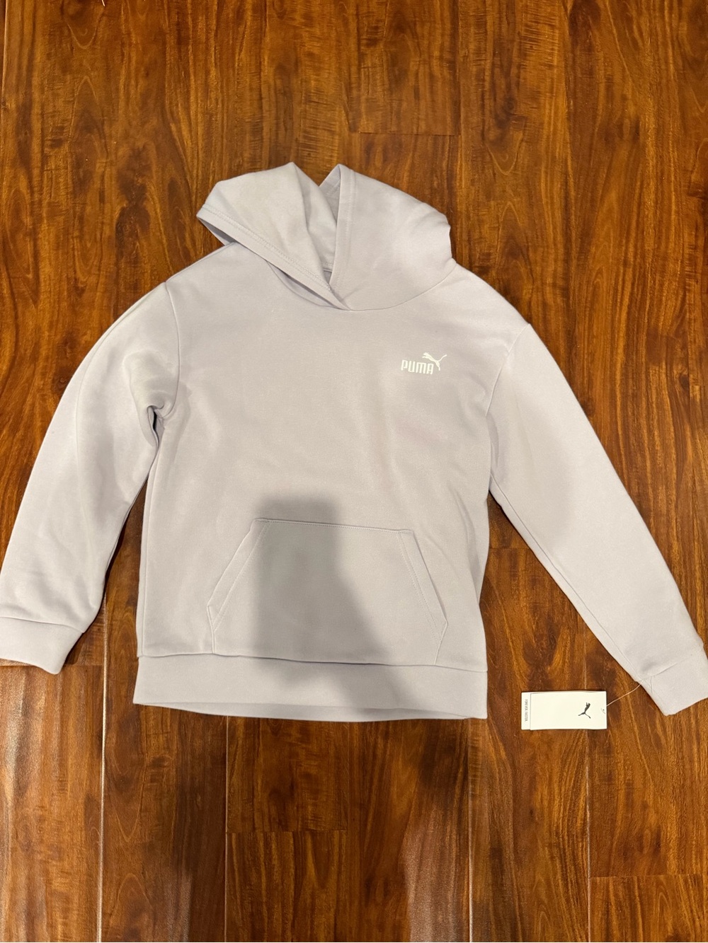 Puma hoodie pull over girls Large size 12-14